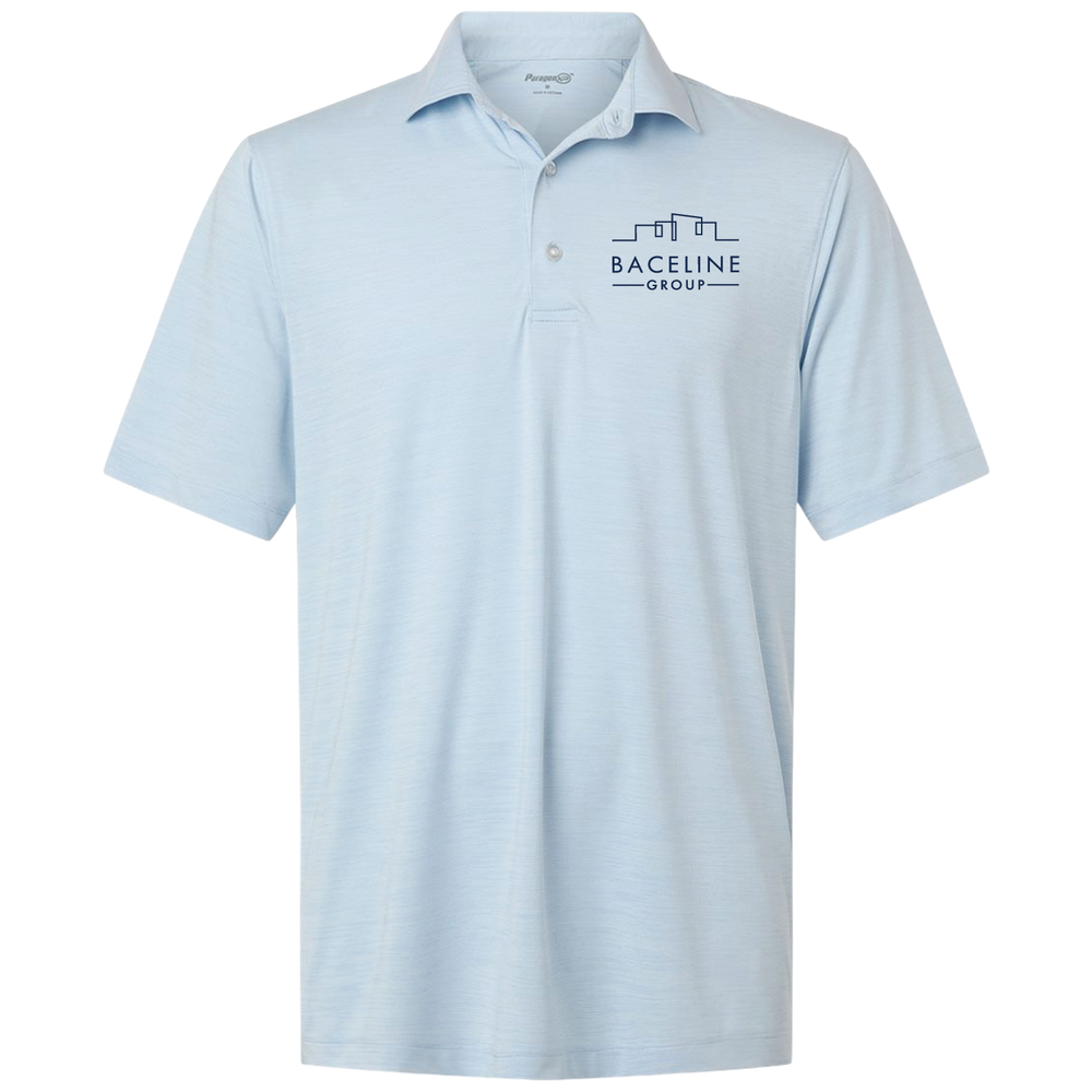 Men's Bohemian Striped Heather Performance Polo - 162