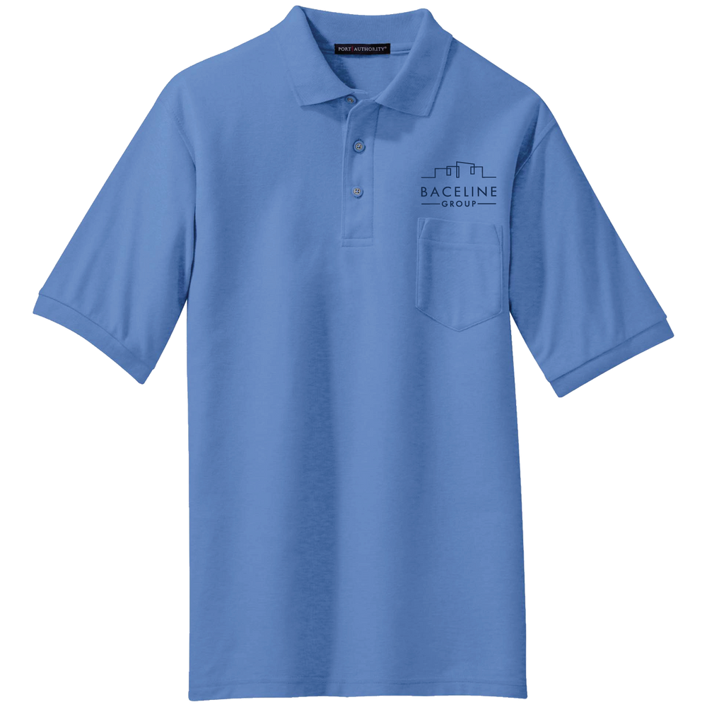 Port Authority Silk Touch Polo with Pocket