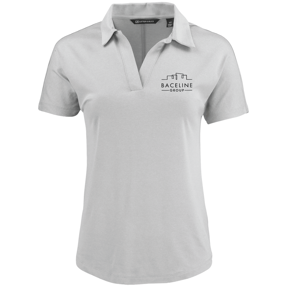 Cutter & Buck Coastline Recycled Double Peached Womens Dolman Polo