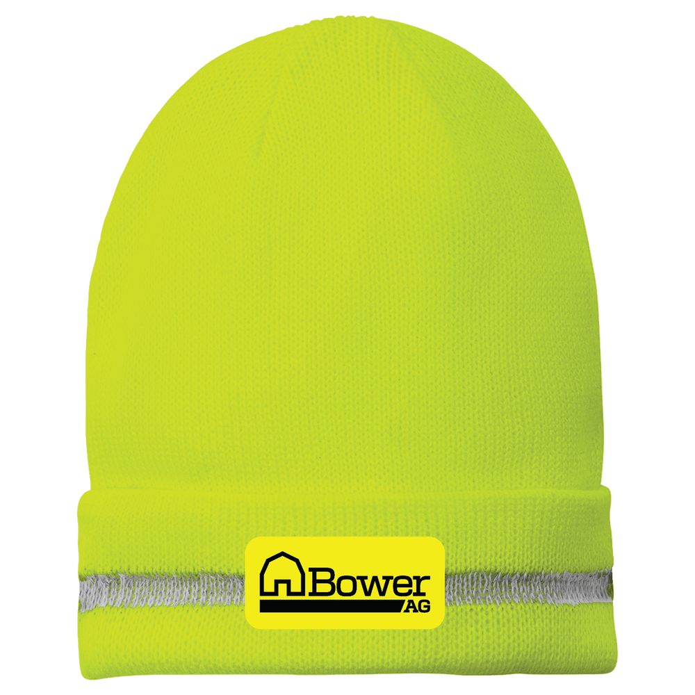 CornerStone. Enhanced Visibility Beanie with Reflective Stripe