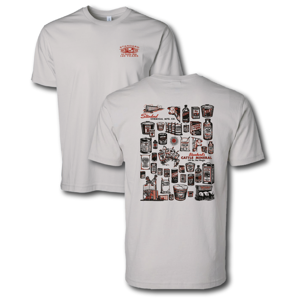 Independent Trading Co, Unisex Lux Heavyweight T-Shirt- Ivory- Collage