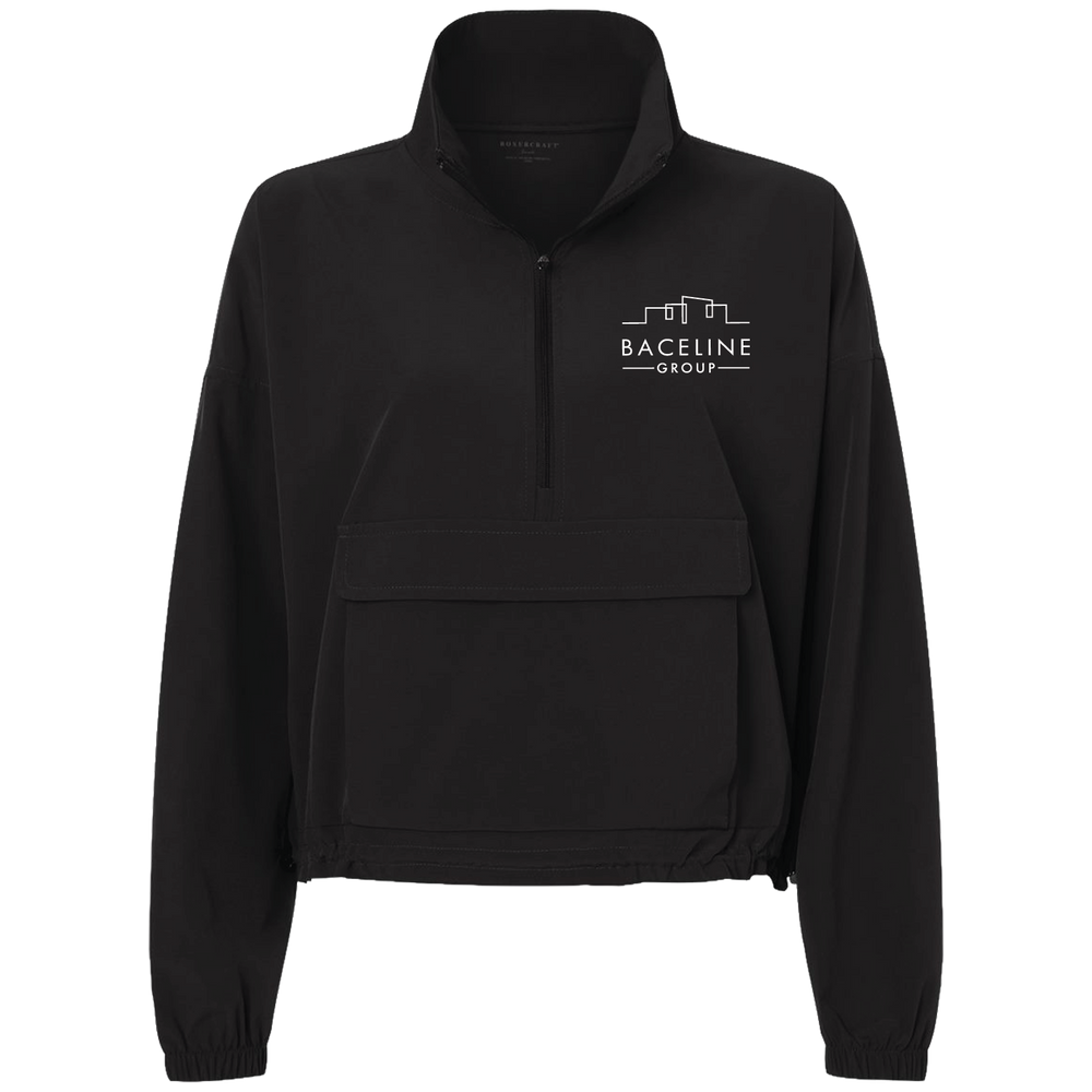 Women's Stretch Woven Quarter-Zip Pullover - BW5204