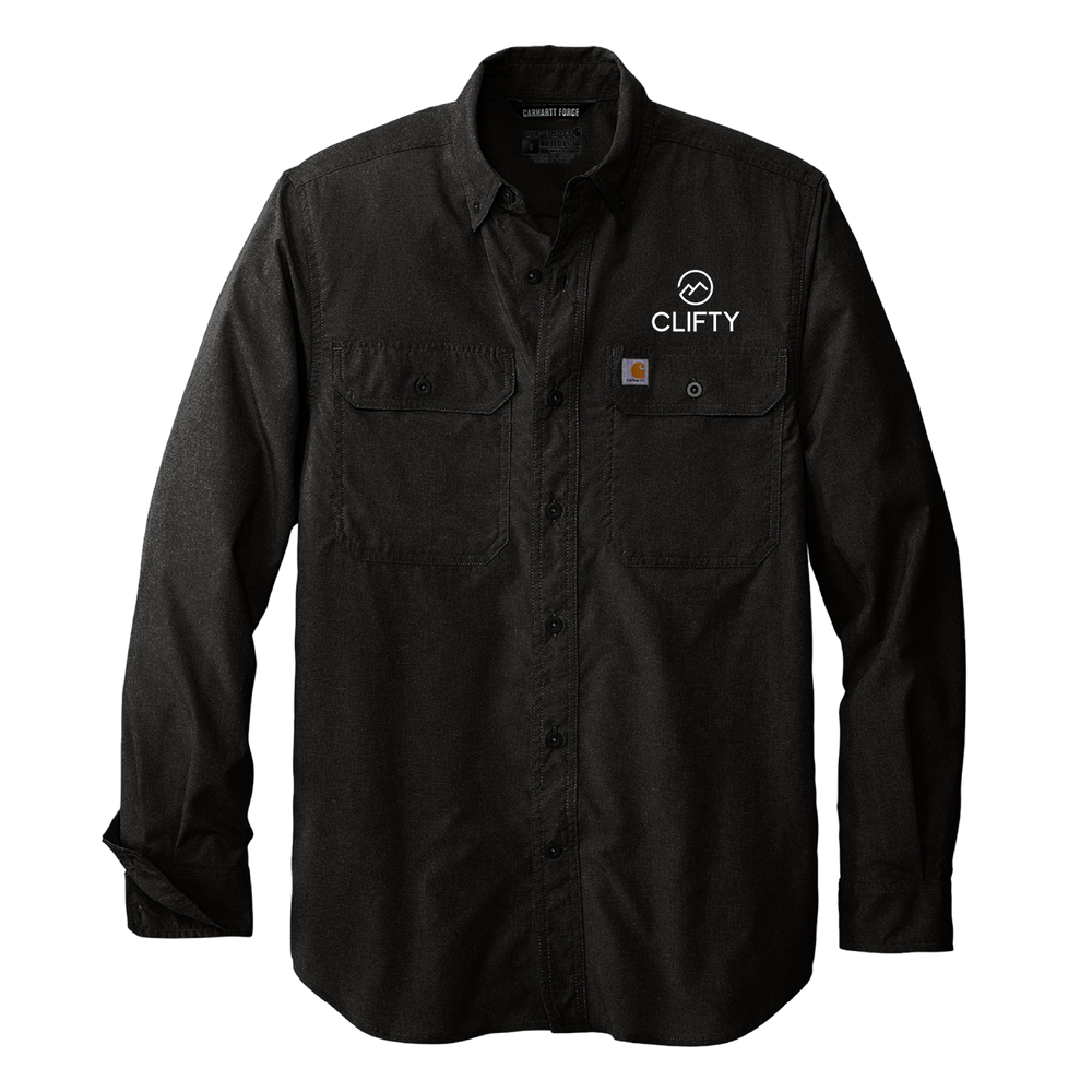 Carhartt--Force Solid Long Sleeve Shirt