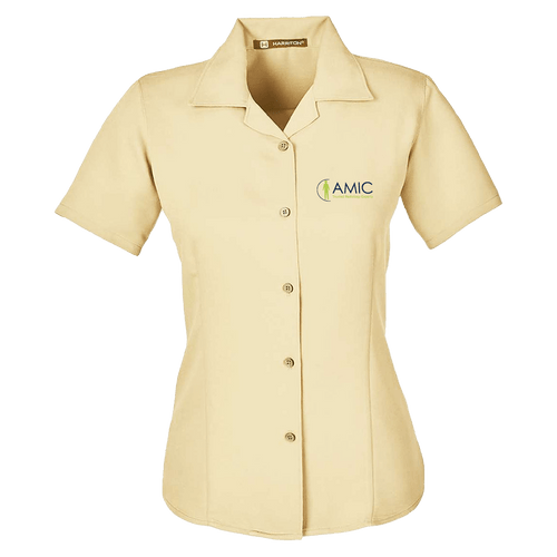 Harriton Ladies' Bahama Cord Camp Shirt