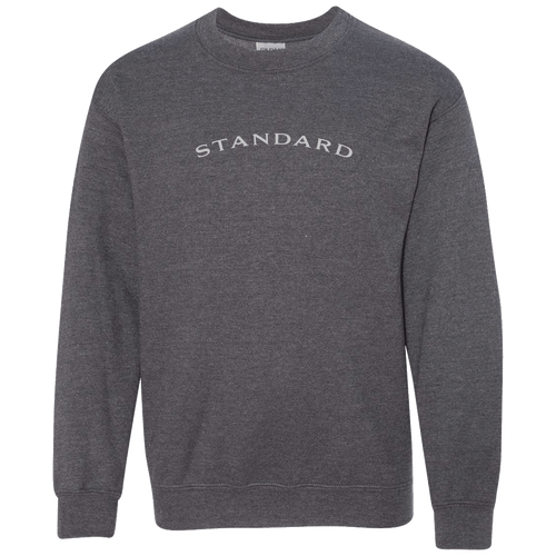 Gildan, Youth Heavy Blend Crewneck Sweatshirt - Dark Heather