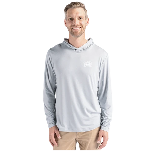 Cutter & Buck, Coastline Recycled Double Peached Mens Hooded Pullover