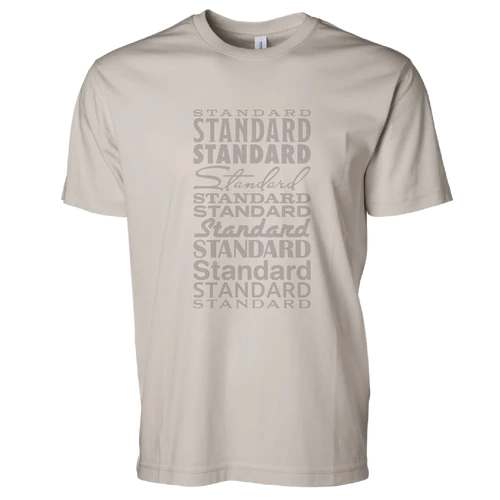 Independent Trading Co, Unisex Lux Heavyweight T-Shirt- Typography