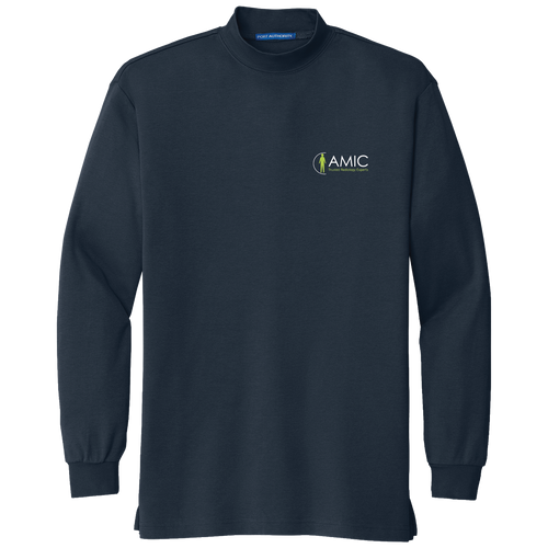 Port Authority Interlock Knit Mock Turtleneck