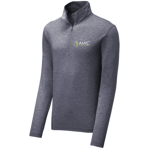 Sport-Tek PosiCharge Tri-Blend Wicking 1/4-Zip Pullover
