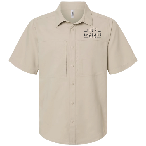 Men's UltraUVP Shoreline Short Sleeve Staff Shirt