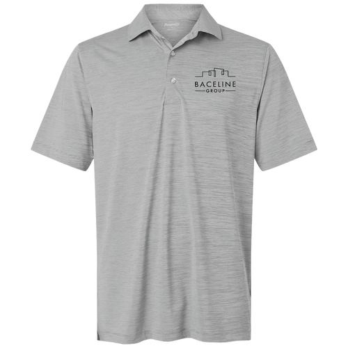 Men's Bohemian Striped Heather Performance Polo - 162