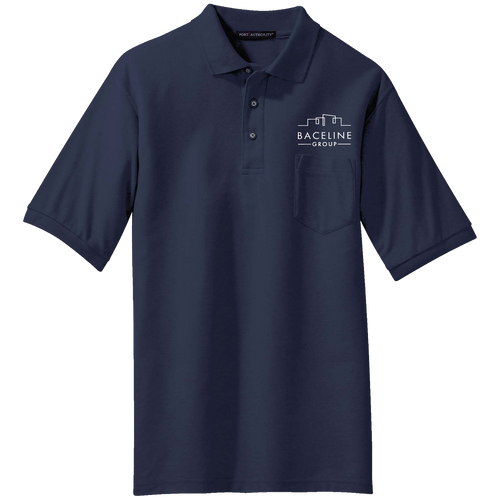 Port Authority Silk Touch Polo with Pocket