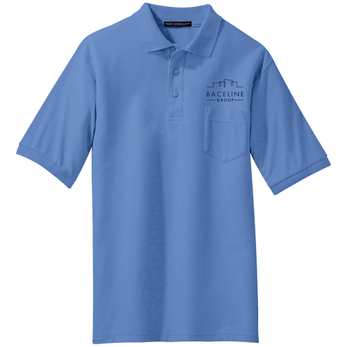 Port Authority Silk Touch Polo with Pocket