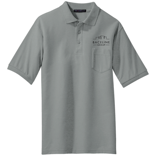 Port Authority Silk Touch Polo with Pocket