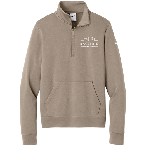 Nike Women's Club Fleece Sleeve Swoosh 1/2-Zip