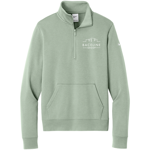 Nike Women's Club Fleece Sleeve Swoosh 1/2-Zip