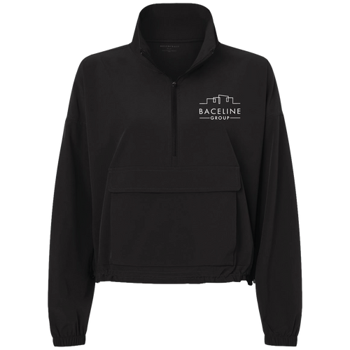 Women's Stretch Woven Quarter-Zip Pullover - BW5204