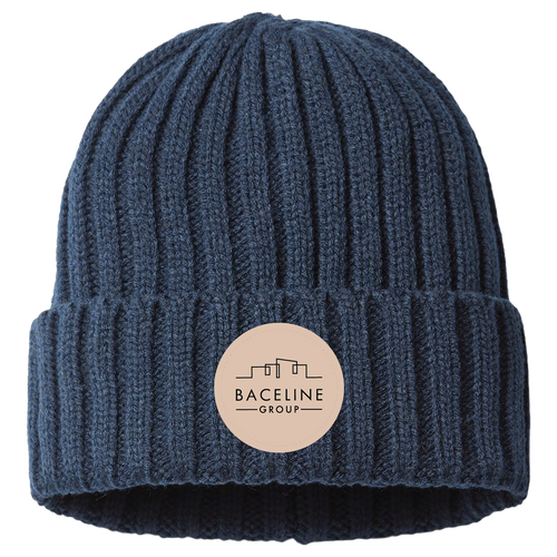 Sustainable Cable Knit Cuffed Beanie - Atlantis Headwear SHORE