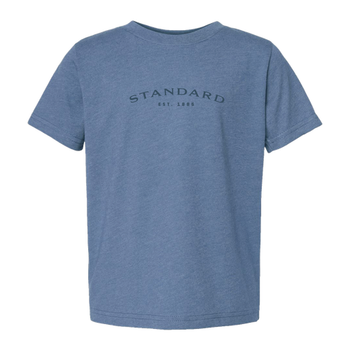 Rabbit Skins, Toddler Fine Jersey Tee- Arc Text