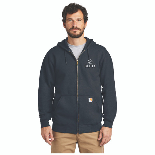 Carhartt-Midweight Hooded Zip-Front Sweatshirt