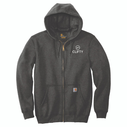 Carhartt-Midweight Hooded Zip-Front Sweatshirt