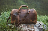 Weekender Leather Duffel Bag