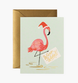 Holiday Flamingo, Boxed Set of 8 Cards/Envelopes