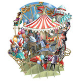 Carousel 3D Pop Up Card