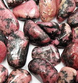 Rhodonite: Compassion + Love; Heart + Solar Chakra