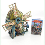 Windmill Tea Shop 3D Birthday Card