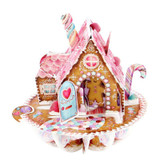 3D Gingerbread House Christmas Card