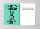 Happy Easter/Zombie Card