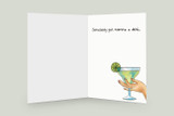 Mama Needs A Drink, New Baby Card