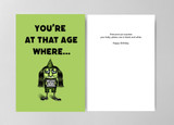 At That Age - Baby Photos, Birthday Card