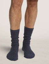 Cozy Chic® Men's Ribbed Socks