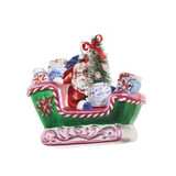 Chinoiserie Sleigh Ride Ornament, 5.5"
