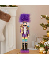 Wooden Gay Pride Nutcracker, 15"