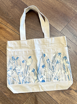 Floral Picnic Tote for Two