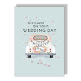 Wedding Day Car, Wedding Card