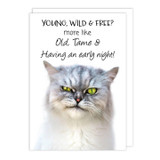 Young & Wild Birthday Card