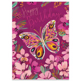Butterfly On Passion, Birthday Card