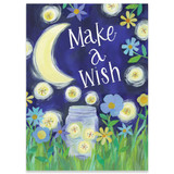 Make A Wish Fireflies, Birthday Card