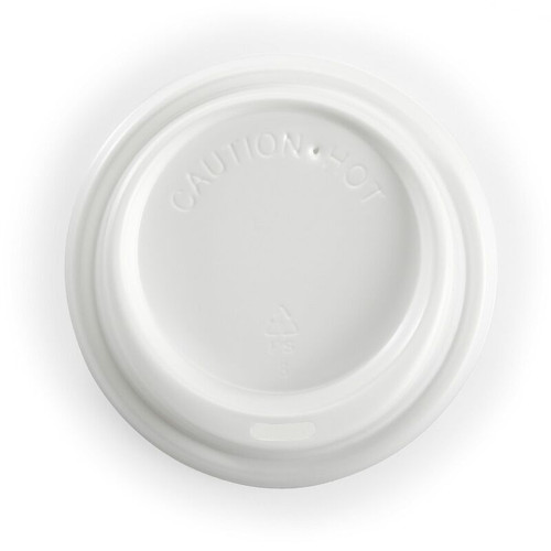 6-12OZ (80MM DIA) PS WHITE SMALL LID Pieces : 1,000