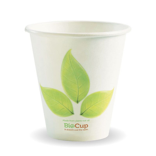 8OZ (90MM) LEAF BIOCUP Pieces : 1,000