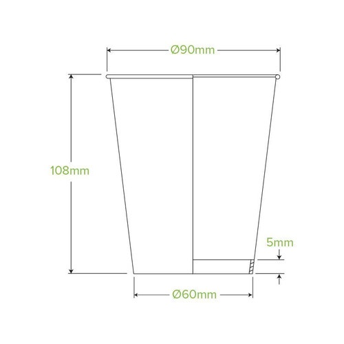 12OZ LEAF BIOCUP Pieces : 1,000