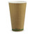 12OZ KRAFT GREEN STRIPE BIOCUP Pieces : 1,000