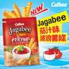CALBEE - JAGABEE Wavecut Potato Sticks Ketchup Flavor | 宅卡B 波浪薯條 茄汁味 Bag Size (17G X5 Small Pack) 85G