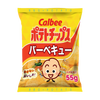 CALBEE - Potato Chips  BBQ Flavor |卡樂B 燒烤味薯片 55G