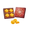 【早鳥20%OFF (End Aug 15 ) 8月25日開始出貨】THE PENINSULA Egg Custard Mooncakes Gift Box 半島 月餅禮盒【奶黃月餅4個】