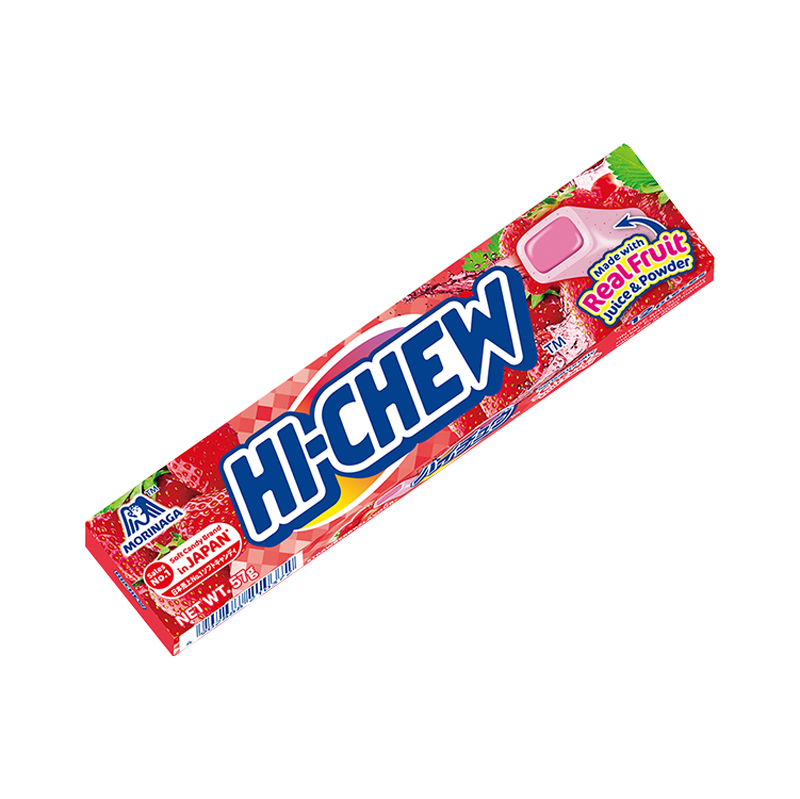 HI-CHEW Strawberry 森永嗨啾草莓味軟糖（大）12pcs
